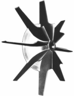 high temperature fan blade